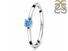 Swiss Blue Topaz Ring SBTZ-RDR-2460.