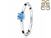 Swiss Blue Topaz Ring SBTZ-RDR-2462.