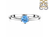 Swiss Blue Topaz Ring SBTZ-RDR-2465.