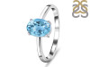 Blue Topaz Ring BTZ-RDR-249.