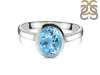 Blue Topaz Ring BTZ-RDR-251.