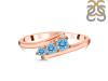 Blue Topaz Ring BTZ-RDR-2588.