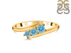 Blue Topaz Ring BTZ-RDR-2588.