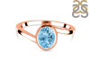 Blue Topaz Ring BTZ-RDR-34.