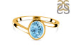Blue Topaz Ring BTZ-RDR-34.