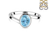 Blue Topaz Ring BTZ-RDR-34.
