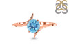 Blue Topaz Ring BTZ-RDR-348.