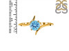 Blue Topaz Ring BTZ-RDR-348.