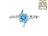 Blue Topaz Ring BTZ-RDR-348.