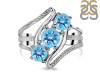 Blue Topaz Ring BTZ-RDR-37.