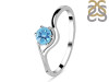 Blue Topaz Ring BTZ-RDR-4.