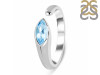 Blue Topaz Ring BTZ-RDR-466.