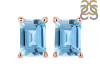 Blue Topaz Stud Earring BTZ-RE-11.