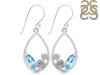 Blue Topaz Earring BTZ-RDE-69.