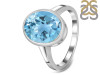 Blue Topaz Ring BTZ-RDR-1806.