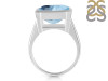 Blue Topaz Ring BTZ-RDR-1847.