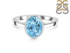Blue Topaz Ring BTZ-RDR-1882.