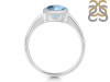 Blue Topaz Ring BTZ-RDR-1882.