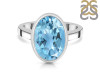 Blue Topaz Ring BTZ-RDR-1892.