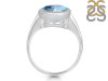 Blue Topaz Ring BTZ-RDR-1892.