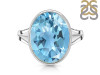 Blue Topaz Ring BTZ-RDR-1897.