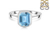 Blue Topaz Ring BTZ-RDR-1903.