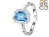Blue Topaz Ring BTZ-RDR-1903.