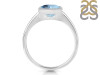 Blue Topaz Ring BTZ-RDR-1903.
