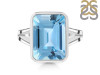 Blue Topaz Ring BTZ-RDR-1917.
