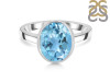 Blue Topaz Ring BTZ-RDR-1924.