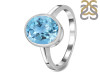 Blue Topaz Ring BTZ-RDR-1924.