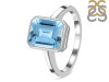 Blue Topaz Ring BTZ-RDR-1926.