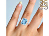 Blue Topaz Ring BTZ-RDR-1926.