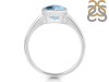 Blue Topaz Ring BTZ-RDR-2763.
