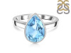 Blue Topaz Ring BTZ-RDR-2764.