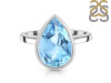 Blue Topaz Ring BTZ-RDR-2853.
