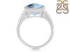 Blue Topaz Ring BTZ-RDR-2853.