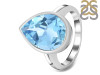 Blue Topaz Ring BTZ-RDR-2855.