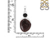 Coconut Geode/Black Spinel Pendant-2SP CCG-1-74