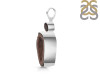 Coconut Geode/Garnet Pendant-2SP CCG-1-76