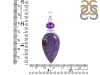 Charoite/Amethyst Pendant-2SP CHR-1-106