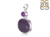 Charoite/Amethyst Pendant-2SP CHR-1-89