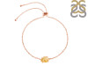 Citrine Raw Crystal Bracelet With Adjustable Camera Lock CIT-RB-200-CAMERA-LOCK.