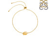 Citrine Raw Crystal Bracelet With Adjustable Camera Lock CIT-RB-200-CAMERA-LOCK.