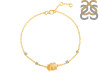 Citrine Raw Crystal & White Topaz Bracelet CIT-RCYB-2
