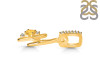 Citrine & White Topaz Alphabet H Pendant CIT-RDA-34.