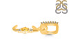 Citrine & White Topaz Alphabet J Pendant CIT-RDA-36.