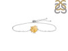 Citrine Raw Crystal Bracelet With Adjustable Camera Lock CIT-RB-200-CAMERA-LOCK.