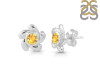 Citrine Stud Earring CIT-RDE-1.