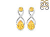 Citrine Stud Earring CIT-RDE-10.